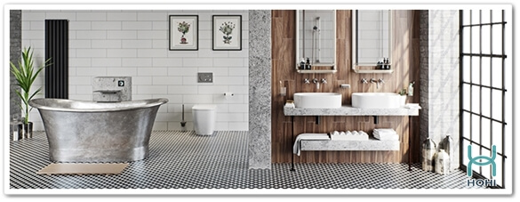 Trang trí phòng tắm phong cách công nghiệp đang là xu hướng được ưa chuộng. Với 15+ bí quyết trang trí phòng tắm phong cách công nghiệp, bạn sẽ cảm thấy hứng thú và thấy rằng đó là một phong cách trang trí đơn giản và hiệu quả. Các chi tiết rắn chắc, sắc sảo trong thiết kế cùng với sự kết hợp giữa kim loại, đá và gỗ sẽ tạo nên một không gian phòng tắm lạ mắt và đầy cá tính.