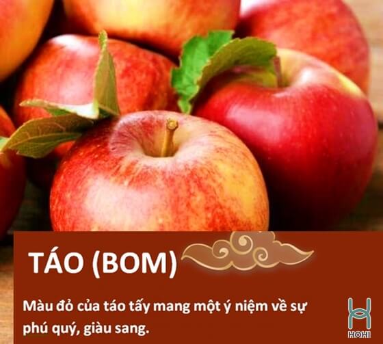 cách lựa táo ngon và ý nghĩa quả táo trong mâm ngũ quả ngày Tết